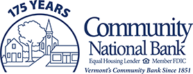 Community National Bank - Vermont's Community Bank - Equal Housing Lender, Member FDIC