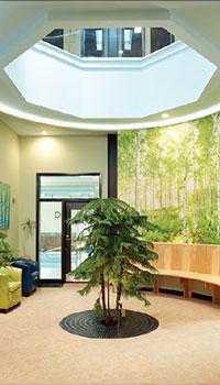 RehabGYM Reception Area