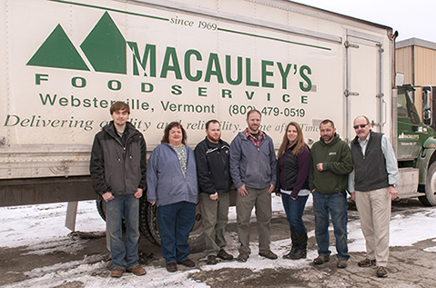 MacAuley's Foodservice Truck and Employees