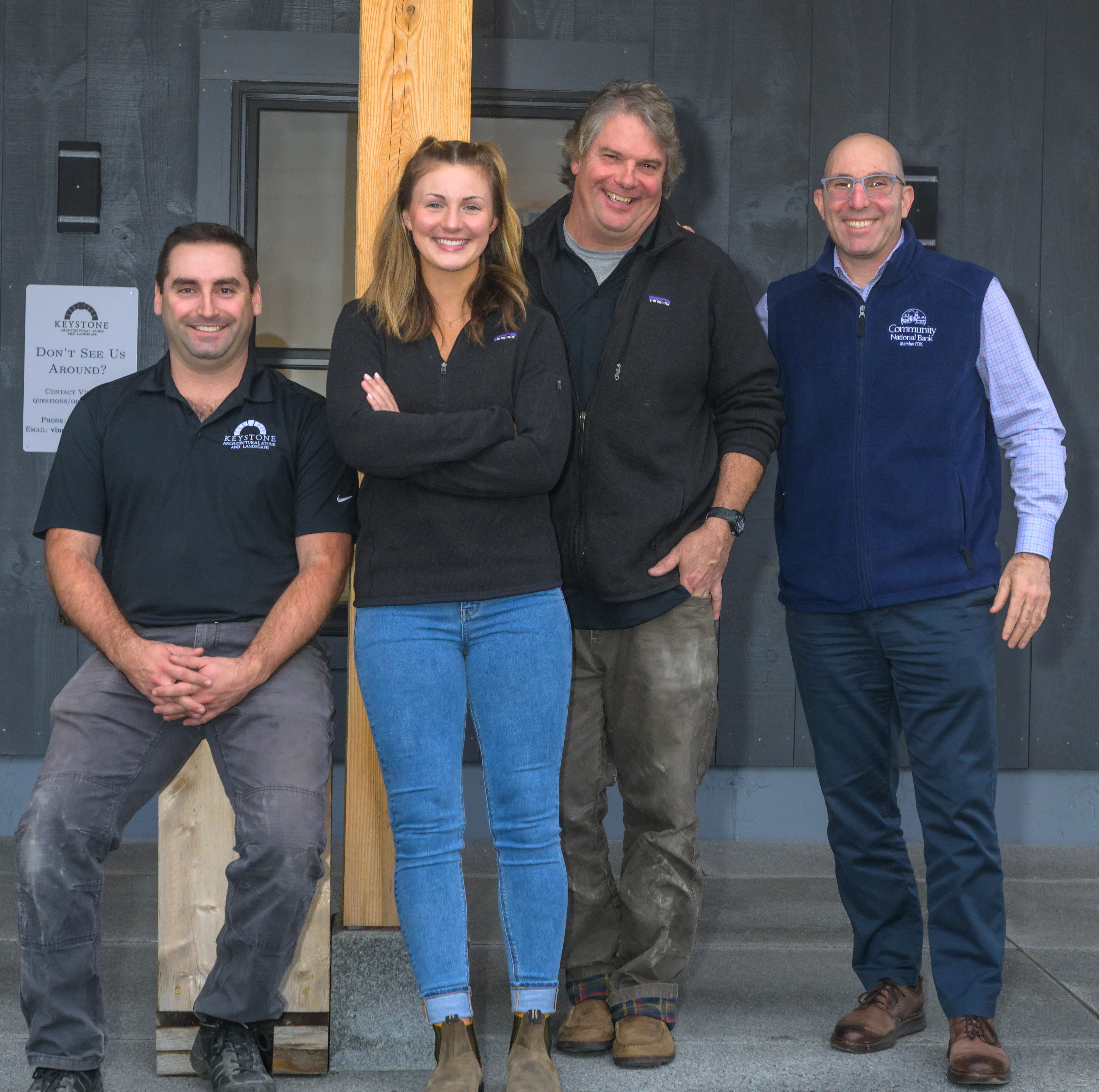 vinny, paige, teo and dave